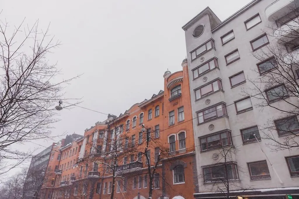 Spacious 2Br Apartment On Bulevardi 헬싱키 0*,